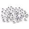 12 Packs: 340 ct. (4,080 total) White Circular Number Beads by Creatology™, 7mm